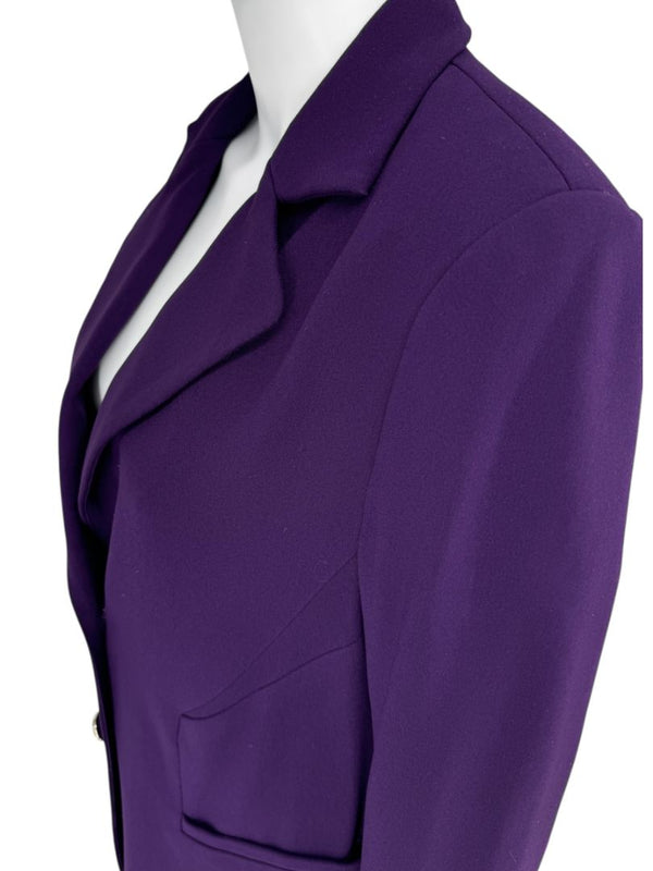 Pamella Roland Diamond Double Button Pant Suit - Large