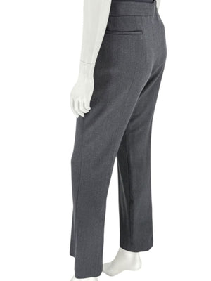 Pamella Roland Charcoal Grey Tailored Pantsuit – Large
