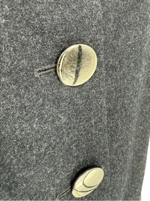 Pamella Roland Charcoal Grey 2-Piece Dress/Jacket Set – Large