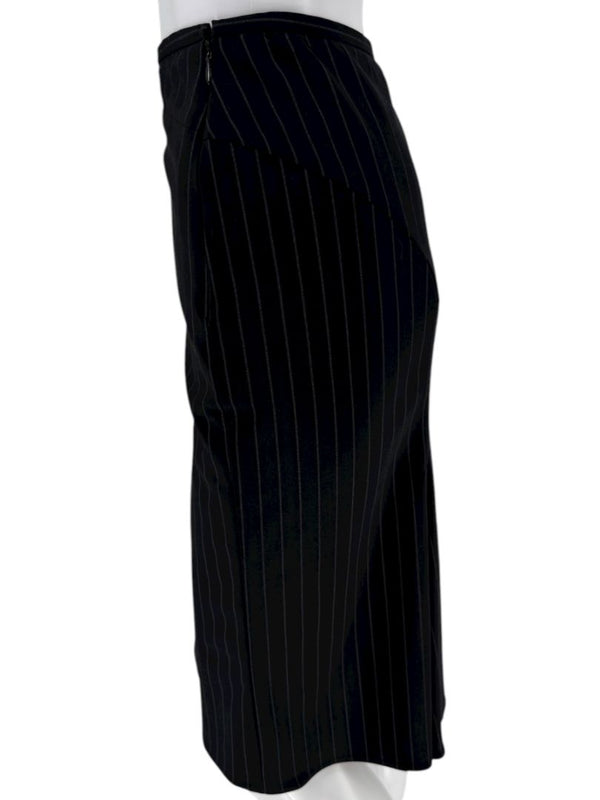 Armani Collezioni Charcoal Pinstripe 3-Piece Suit – Size 12