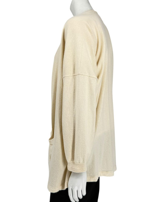 Shamask Ivory Cashmere Twin Set – Size 1