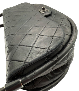 Chanel 2013 Black Hula Hoop Bag - Medium