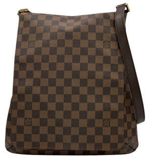 LOUIS VUITTON Musette Salsa GM Damier Ebene Crossbody Bag