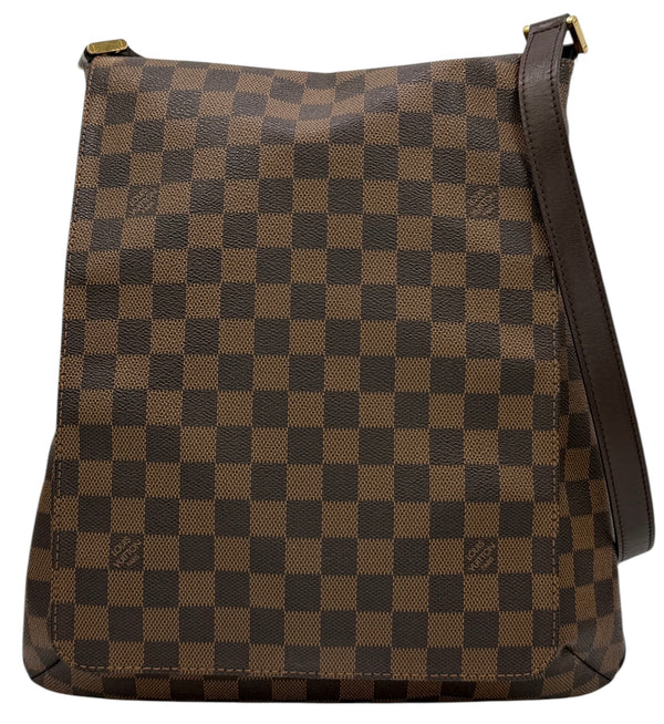 LOUIS VUITTON Musette Salsa GM Damier Ebene Crossbody Bag