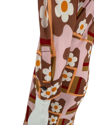 Prada SS 2017 Floral Print Dress - Size 10