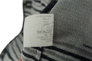 Missoni Black Patent Leather Trench Coat – Size 46