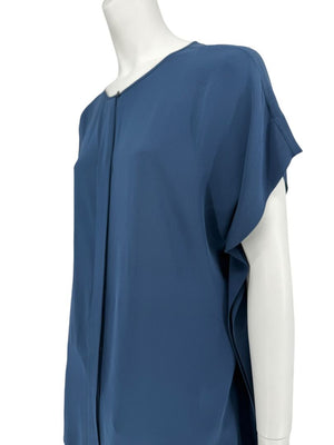 Loro Piana Blue Silk-Blend Lounge Set – Size 46