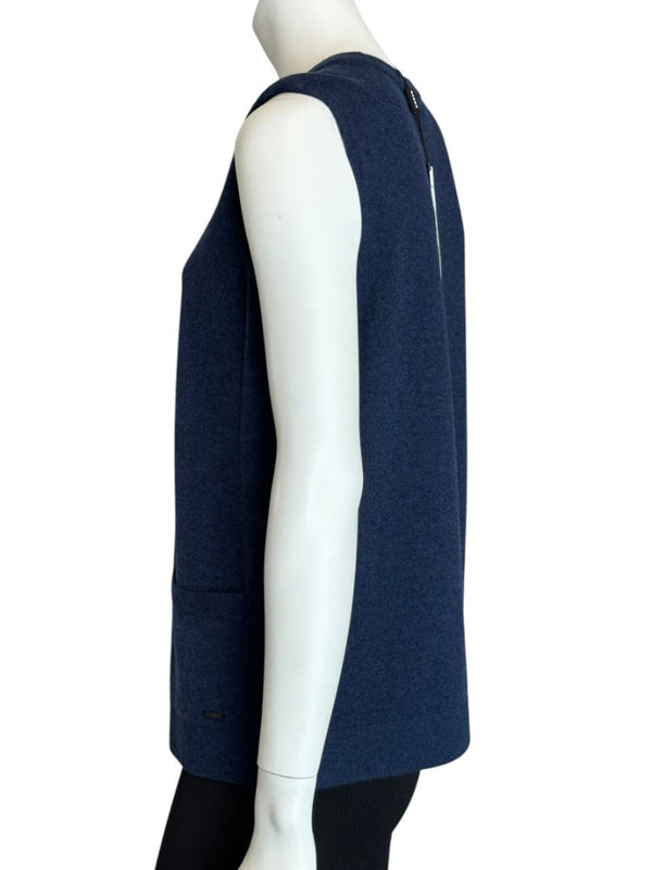 Akris Indigo Cashmere Twinset – Size 8