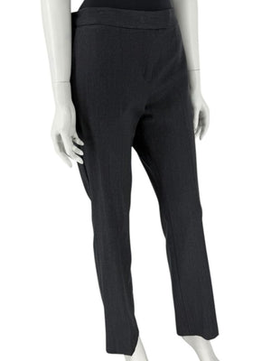 Pamella Roland Charcoal Grey Tailored Pantsuit – Large