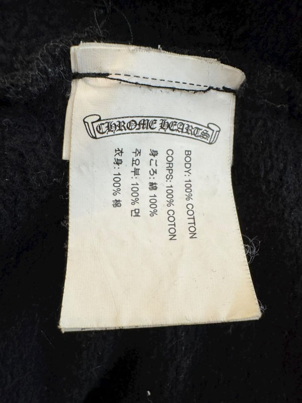 Chrome Hearts Black Zip Hoodie – Size M (Men's)