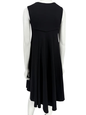 Diane von Furstenberg Sleeveless A-Line Knit Dress – Black - Size 0