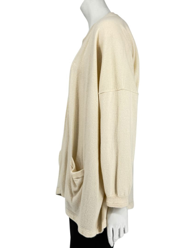 Shamask Ivory Cashmere Twin Set – Size 1