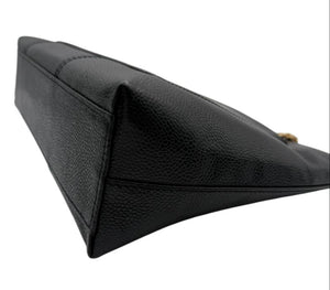 Chanel Grained Calfskin Bijoux Chain Shoulder Bag Black