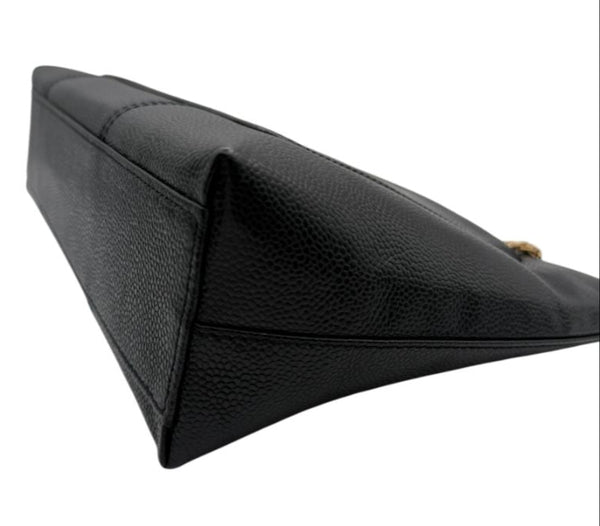 Chanel Grained Calfskin Bijoux Chain Shoulder Bag Black