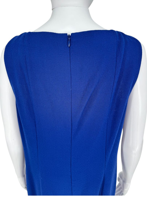 Akris Sleeveless Tailored Sheath Dress - Size 10 US