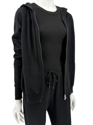 Loro Piana Black Baby Cashmere Lounge Set – Size 44 (Fits Like M/L)