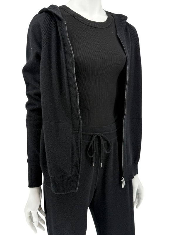 Loro Piana Black Baby Cashmere Lounge Set – Size 44 (Fits Like M/L)