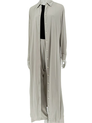 The Row Light Taupe Lounge Set – Size S/M (Top Small, Pants Medium)