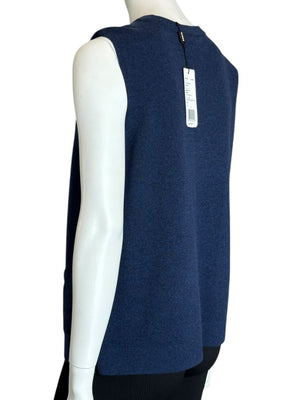 Akris Indigo Cashmere Twinset – Size 8