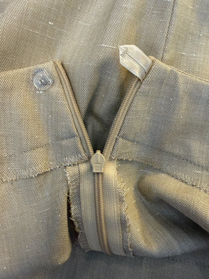 Escada Beige Wool-Silk Blend Two-Piece Suit – Size 42 (Blazer & Pants)