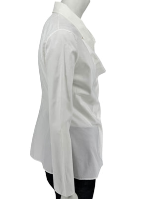 Jil Sander White Sculptural Front Shirt – Size IT 38
