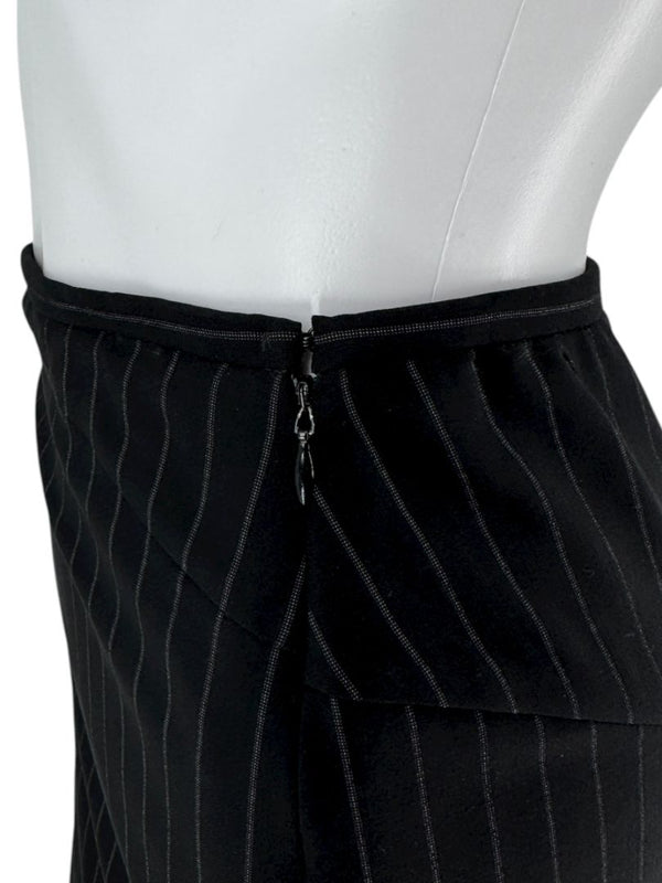 Armani Collezioni Charcoal Pinstripe 3-Piece Suit – Size 12