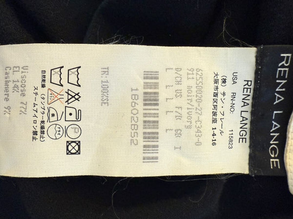 Akris Punto Black Modal-Blend Pleated Front Sleeveless Top – Size US 14