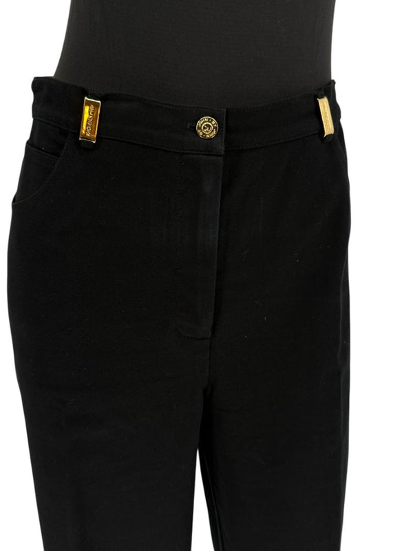 St. John Sport by Marie Gray Navy Stretch Denim-Style Pants – Size 16