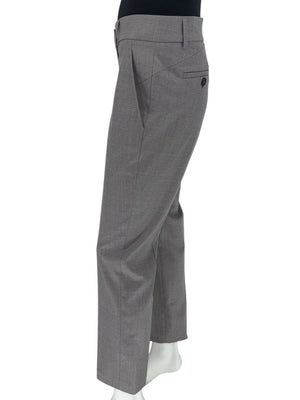 Brunello Cucinelli Grey Virgin Wool Trousers - Size IT44