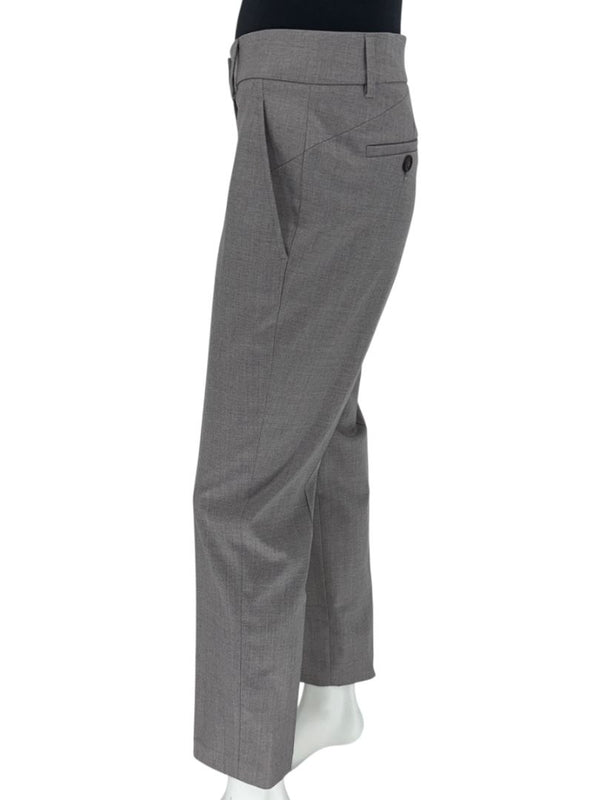 Brunello Cucinelli Grey Virgin Wool Trousers - Size IT44