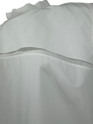 Jil Sander White Sleeveless Cotton Blouse - Size 40 (IT)