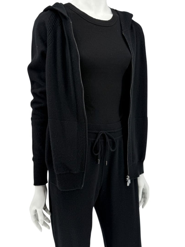 Loro Piana Black Baby Cashmere Lounge Set – Size 44 (Fits Like M/L)