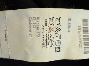 Akris Punto Black Modal-Blend Pleated Front Sleeveless Top – Size US 14