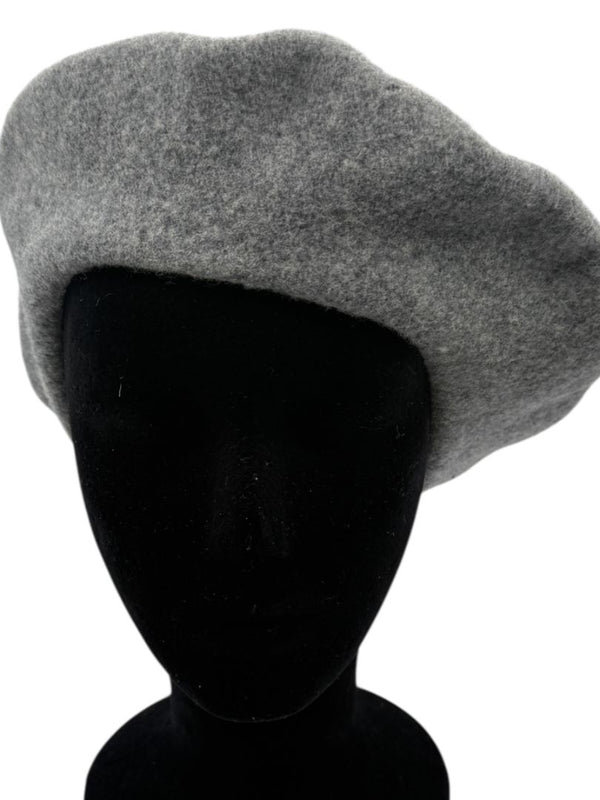 Borsalino Barbisio De Luxe 100% Wool Gray Beret