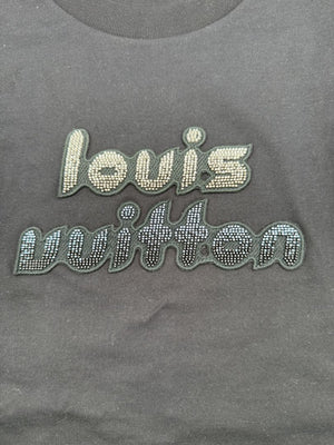 Louis Vuitton Men’s Ombré Jewel Logo Short-Sleeve T-Shirt –Size Small-Pristine New Condition