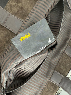 Fendi 2Jours Large Pony Hair Tote – Tricolor Calf Hair & Leather