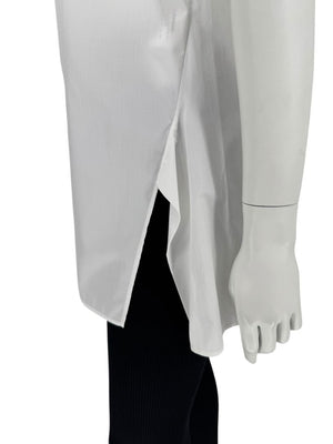 Jil Sander White Sleeveless Cotton Blouse - Size 40 (IT)