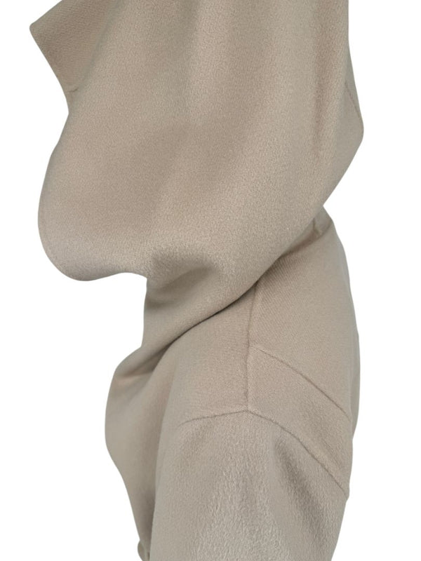 S Max Mara Camel Hooded Wrap Coat – Size 10 (IT 42)