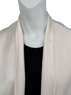 The Row Ivory Long Duster Jacket – Size 8
