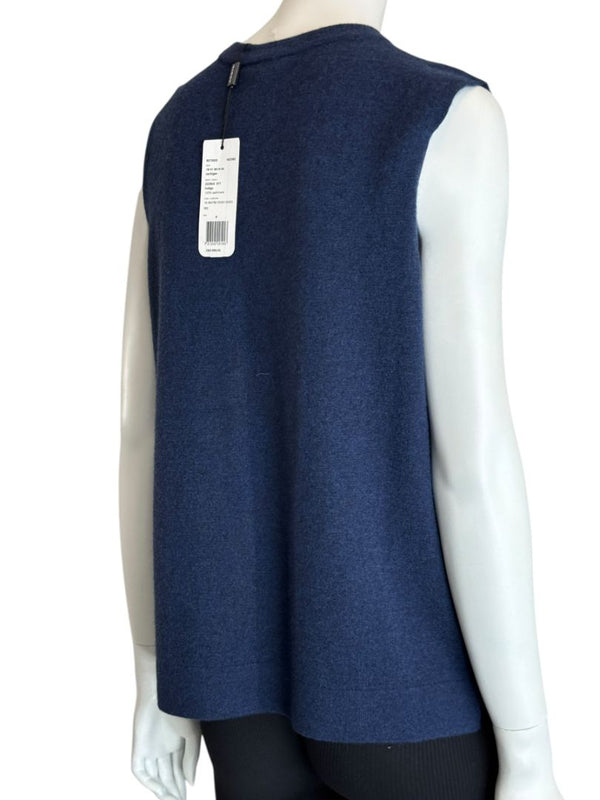 Akris Indigo Cashmere Twinset – Size 8