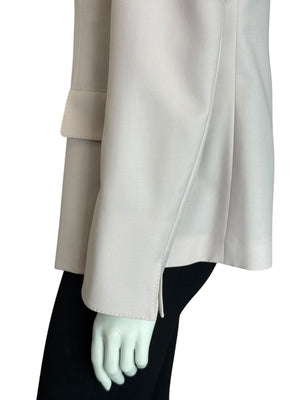 Akris Miles Blazer in Lily Pink Virgin Wool, Size 10 (IT 46) – NWT