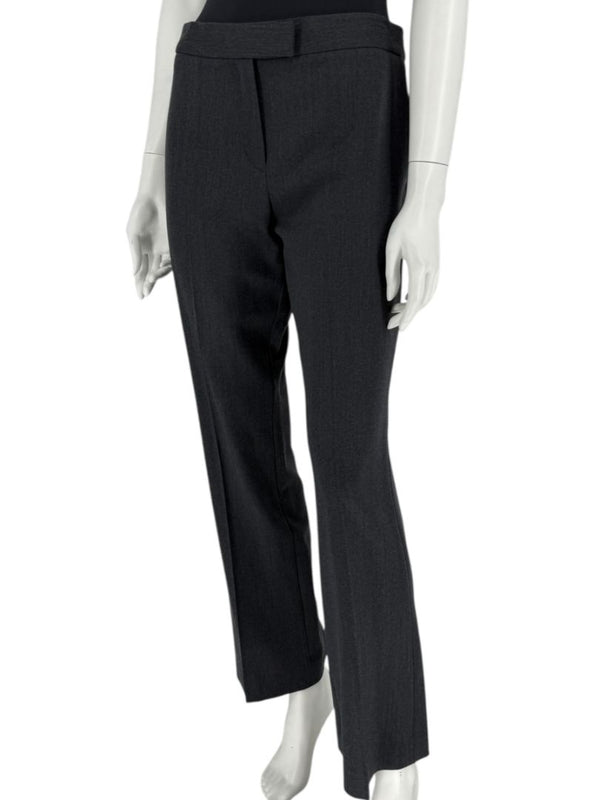 Pamella Roland Charcoal Grey Tailored Pantsuit – Large