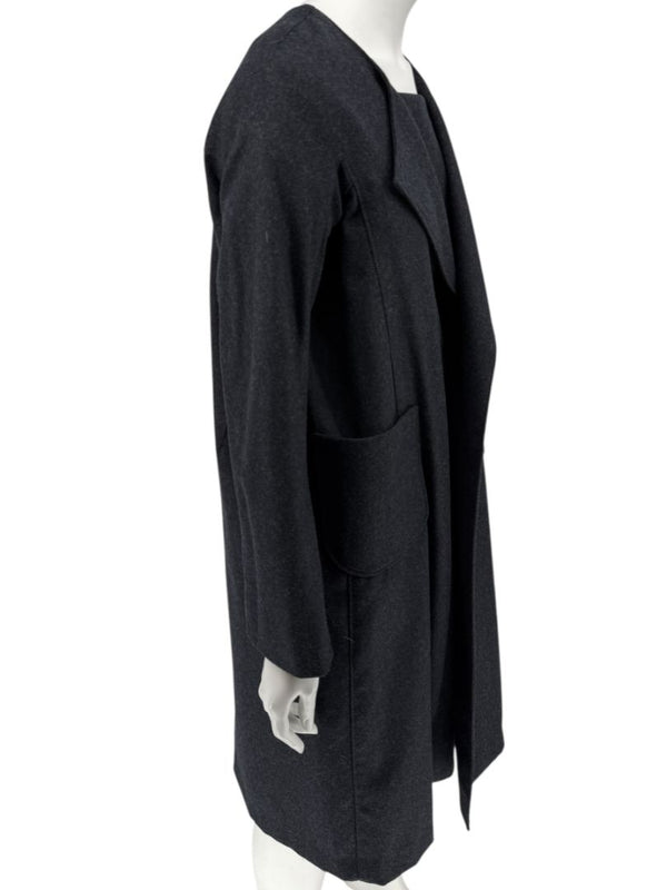 Pamella Roland Charcoal Grey 2-Piece Dress/Jacket Set – Large