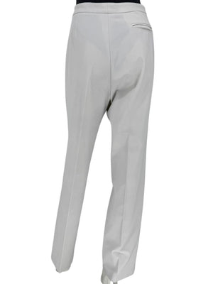 Oscar by Oscar de la Renta Greyish-White Two-Piece Suit – Size 12