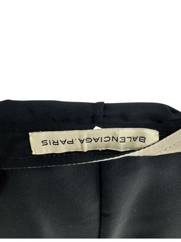 Balenciaga Paris Two-Tone Cinched Waist Shift Dress – Size 10