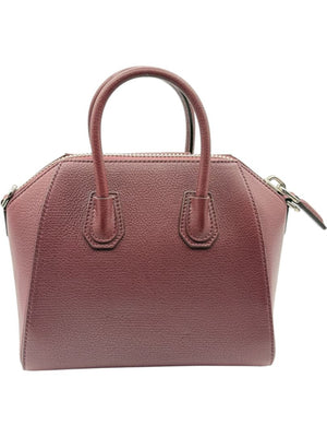 Givenchy  Sugar Goatskin Mini Antigona Aubergine