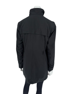 Prada Black Nylon Longline Technical Jacket – Size IT 44 (US 8)