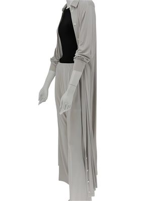 The Row Light Taupe Lounge Set – Size S/M (Top Small, Pants Medium)