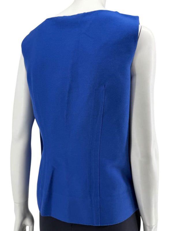 Marni Cobalt Blue Sleeveless Tunic/Blouse – Size IT 44