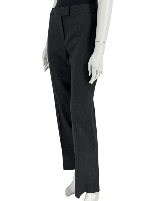 Pamella Roland Charcoal Grey Tailored Pantsuit – Large